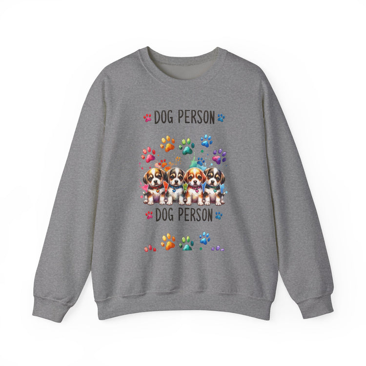 Dog Person Crewneck Sweatshirt - Cozy Gift for Dog Lovers