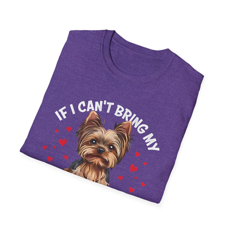IF I CAN'T BRING MY YORKIE – I'M NOT GOING