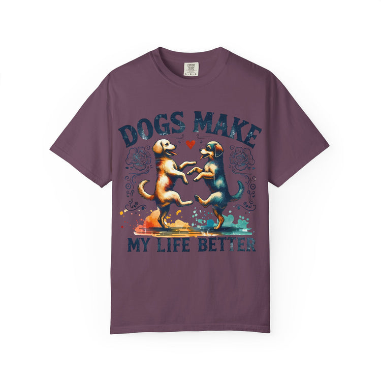 Unisex Garment-Dyed T-Shirt - Perfect Gift for Dog Lovers