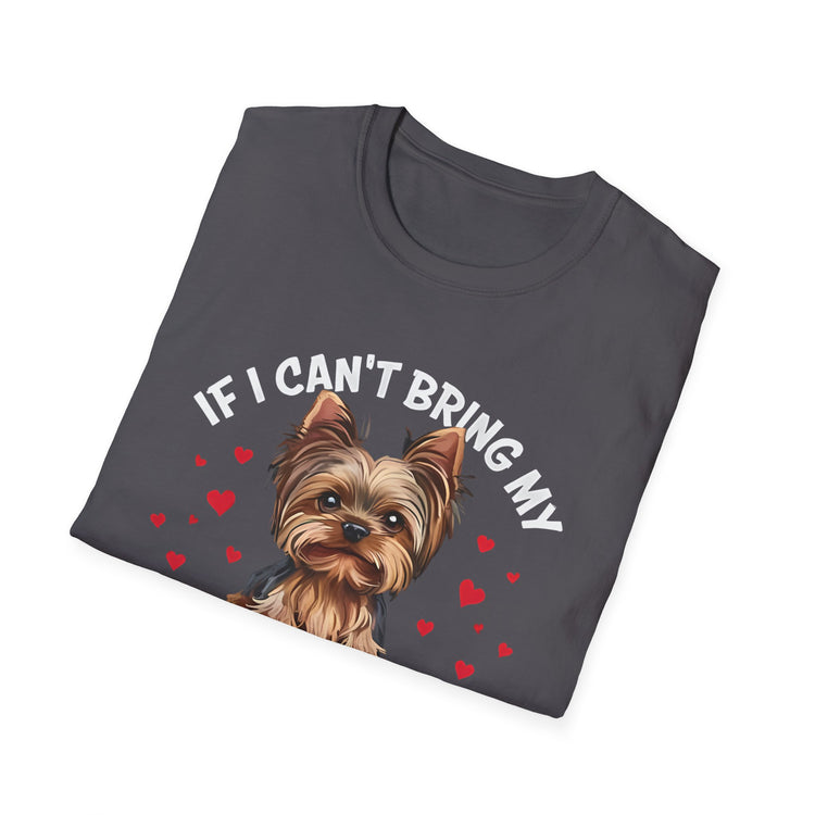 IF I CAN'T BRING MY YORKIE – I'M NOT GOING