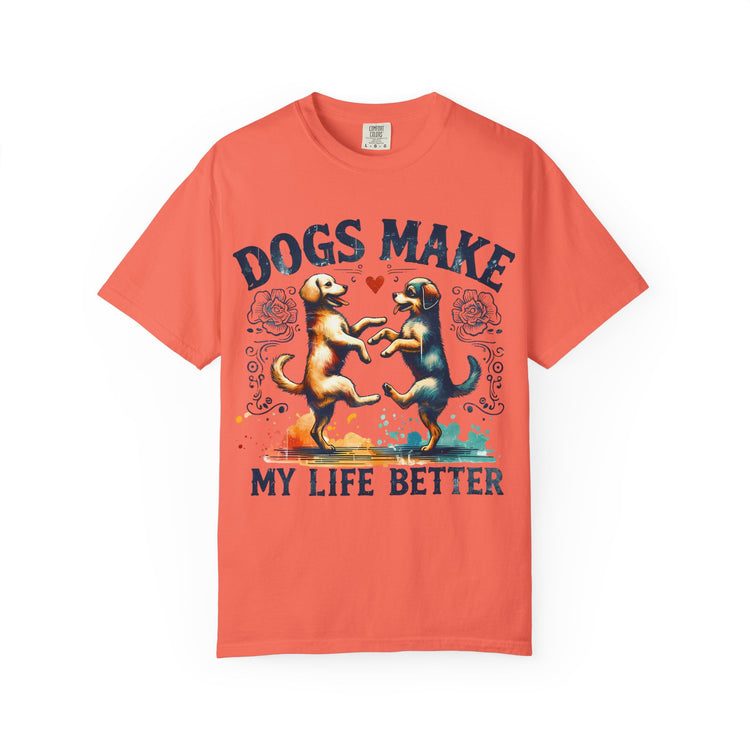 Unisex Garment-Dyed T-Shirt - Perfect Gift for Dog Lovers