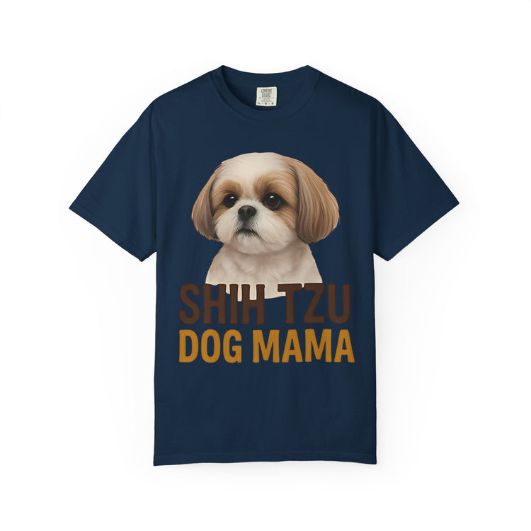 Shih Tzu Dog Mama T-Shirt – For Proud & Stylish Dog Moms