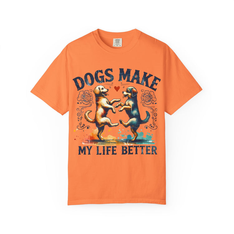 Unisex Garment-Dyed T-Shirt - Perfect Gift for Dog Lovers