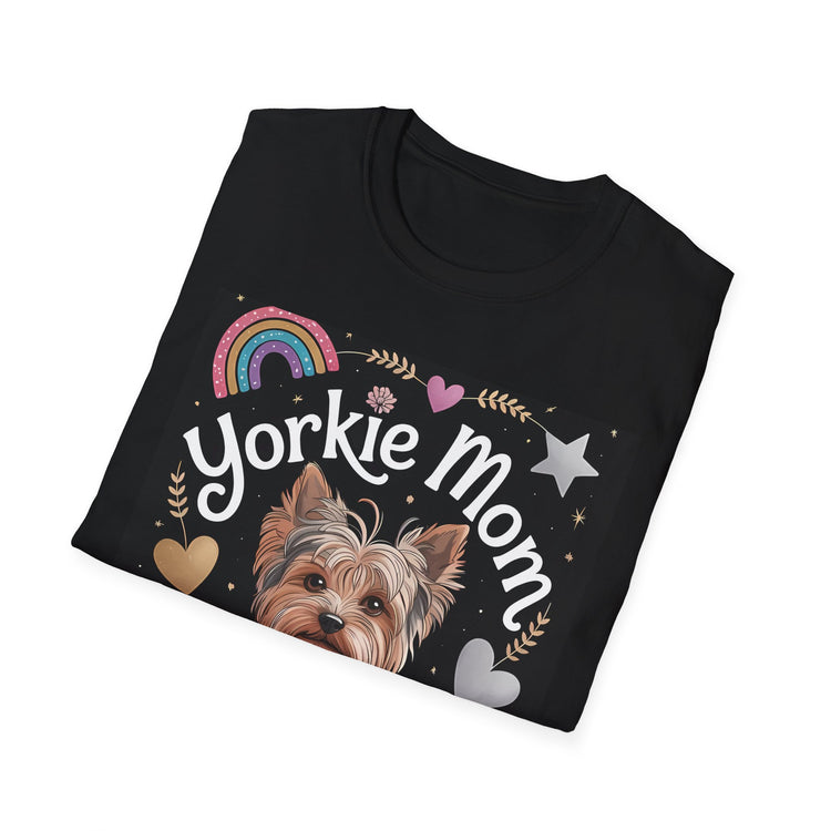 Yorkie Mom T-Shirt – Adorable Gift for Proud Yorkie Lovers