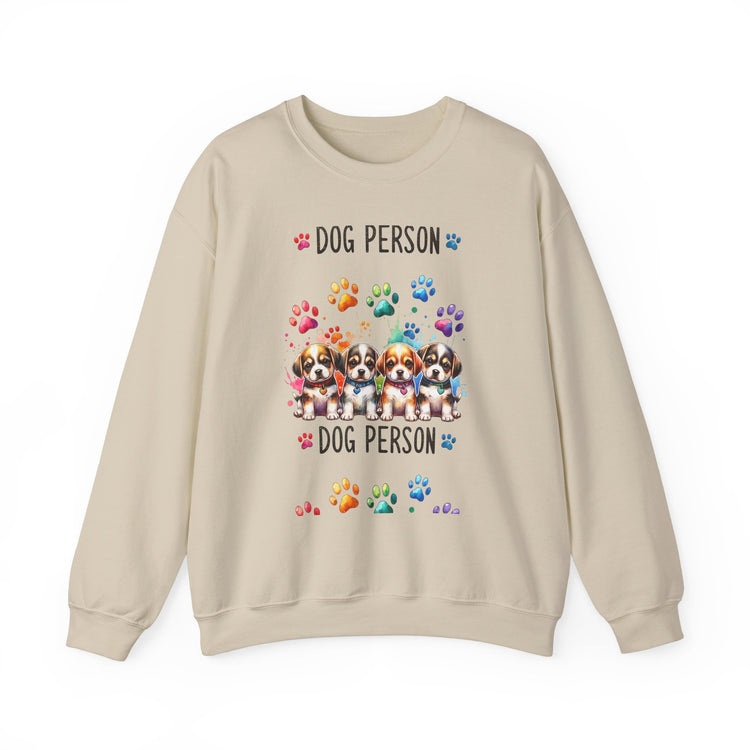 Dog Person Crewneck Sweatshirt - Cozy Gift for Dog Lovers