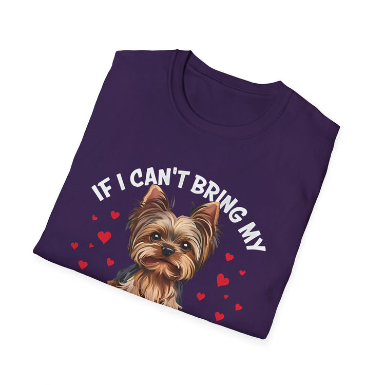 IF I CAN'T BRING MY YORKIE – I'M NOT GOING