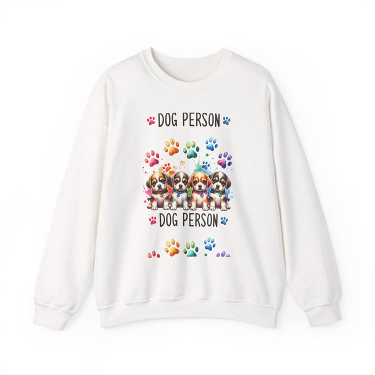 Dog Person Crewneck Sweatshirt - Cozy Gift for Dog Lovers