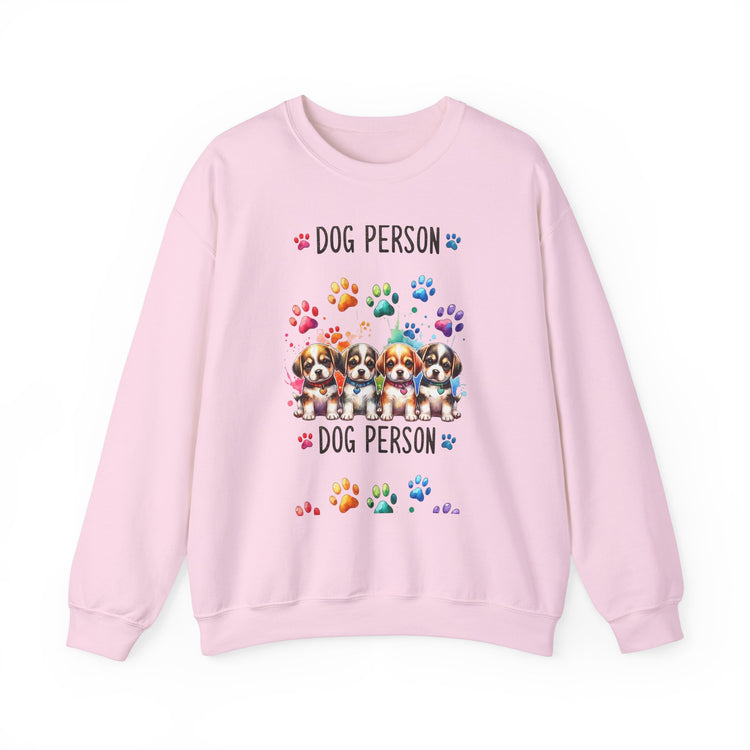 Dog Person Crewneck Sweatshirt - Cozy Gift for Dog Lovers
